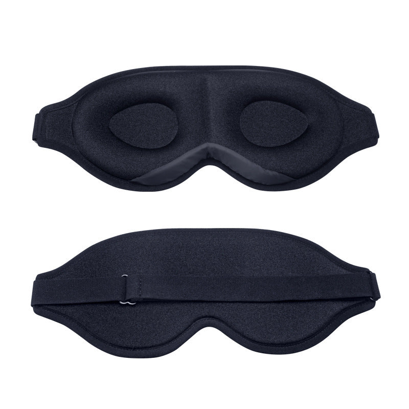 Comfortable and breathable 3D memory blackout eye mask