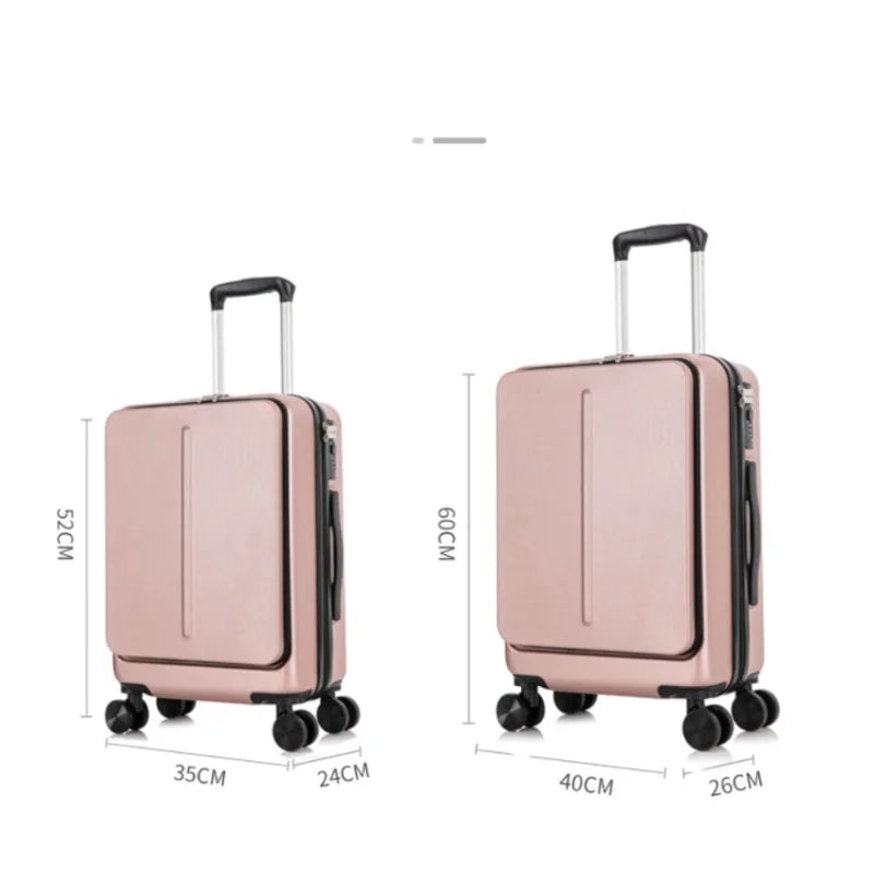 Valise de voyage à roulettes avec compartiment pour ordinateur portable