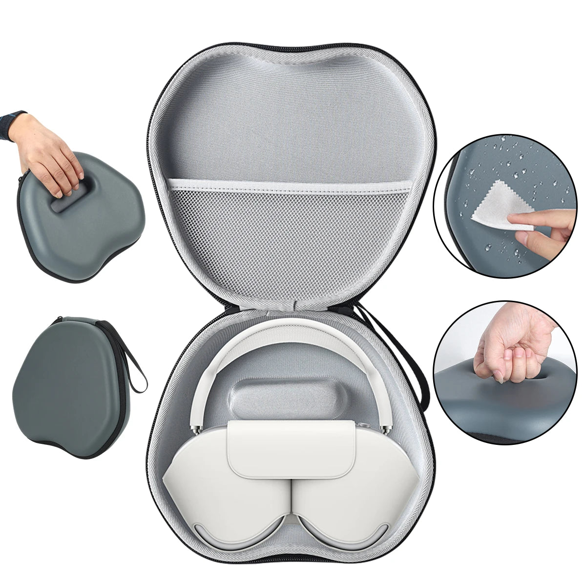 Sac de Rangement pour Airpods Max housse de Protection antichoc