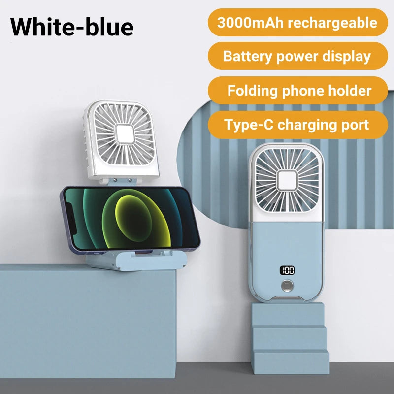 Mini Portable Fan with USB Charging