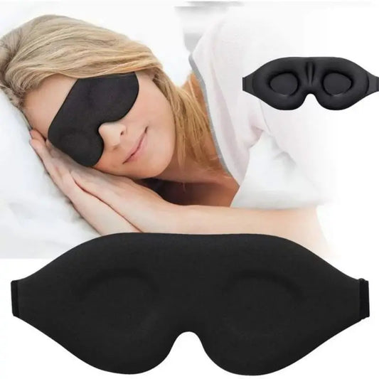 3D Eye Mask for Adults Adjustable Pressure-Free Breathable