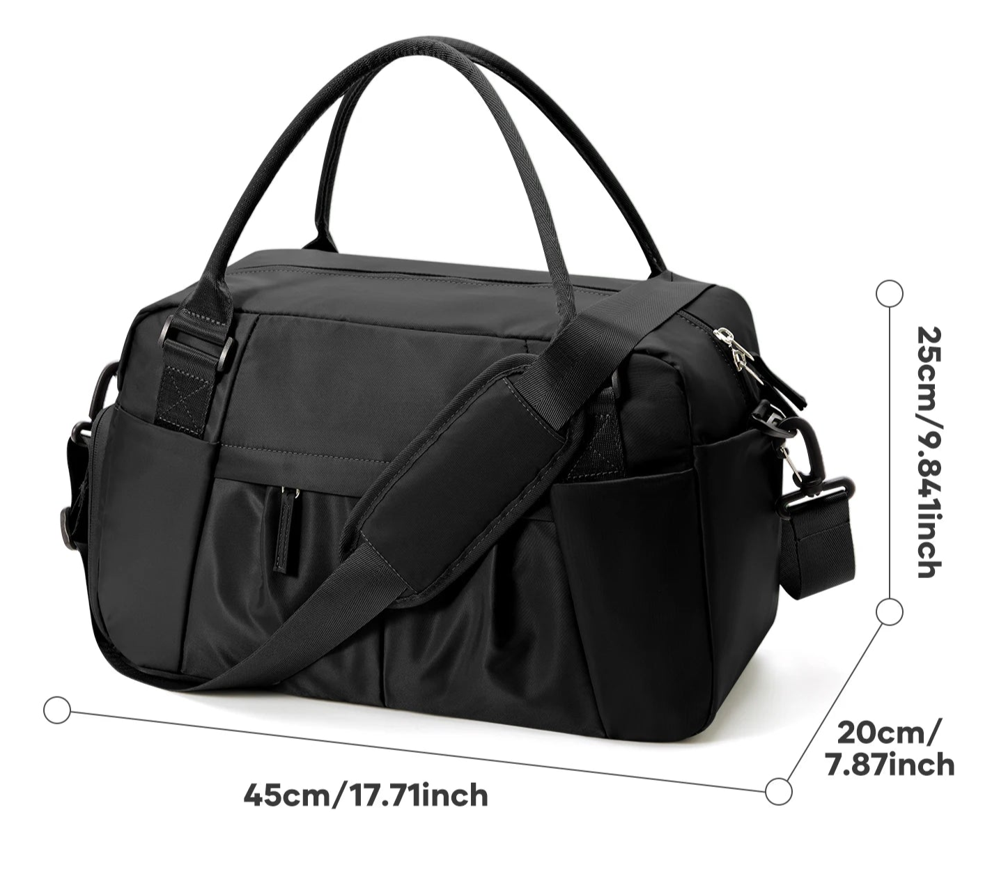 Waterproof travel handbags