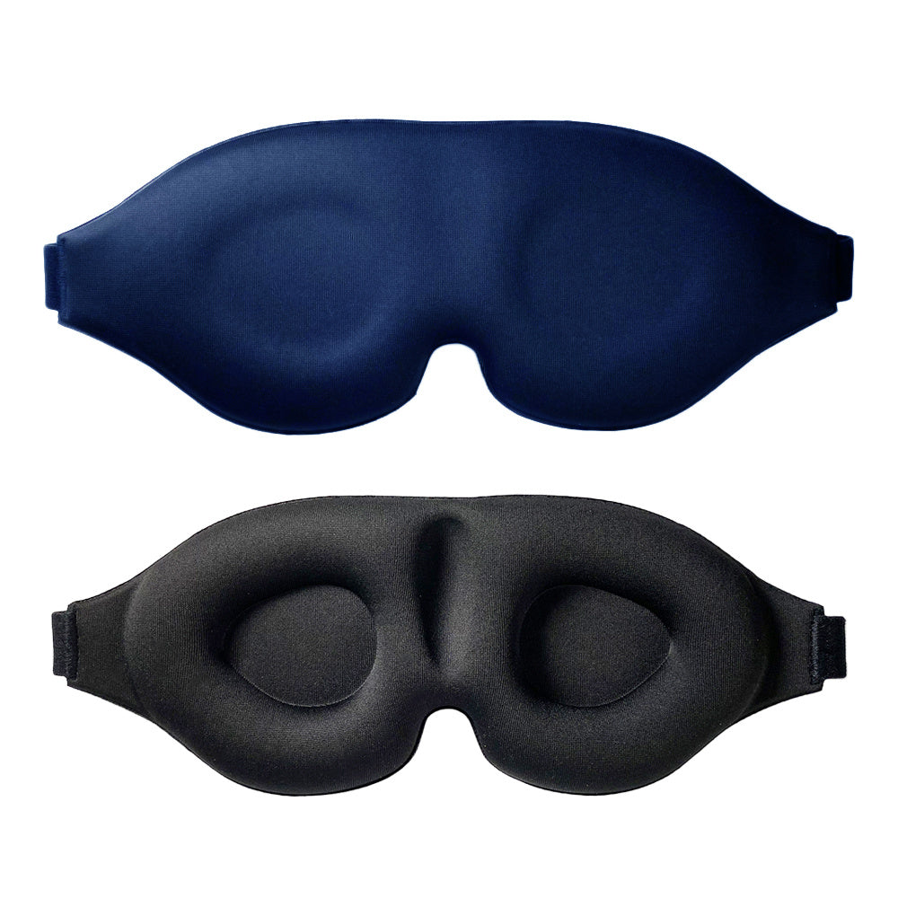 Comfortable and breathable 3D memory blackout eye mask