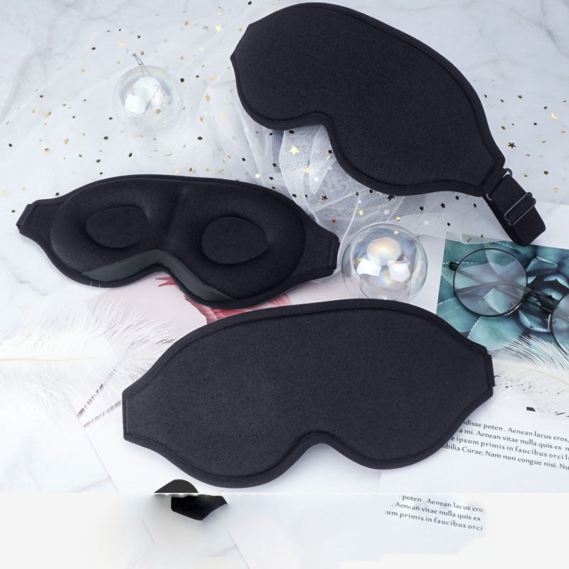 Comfortable and breathable 3D memory blackout eye mask